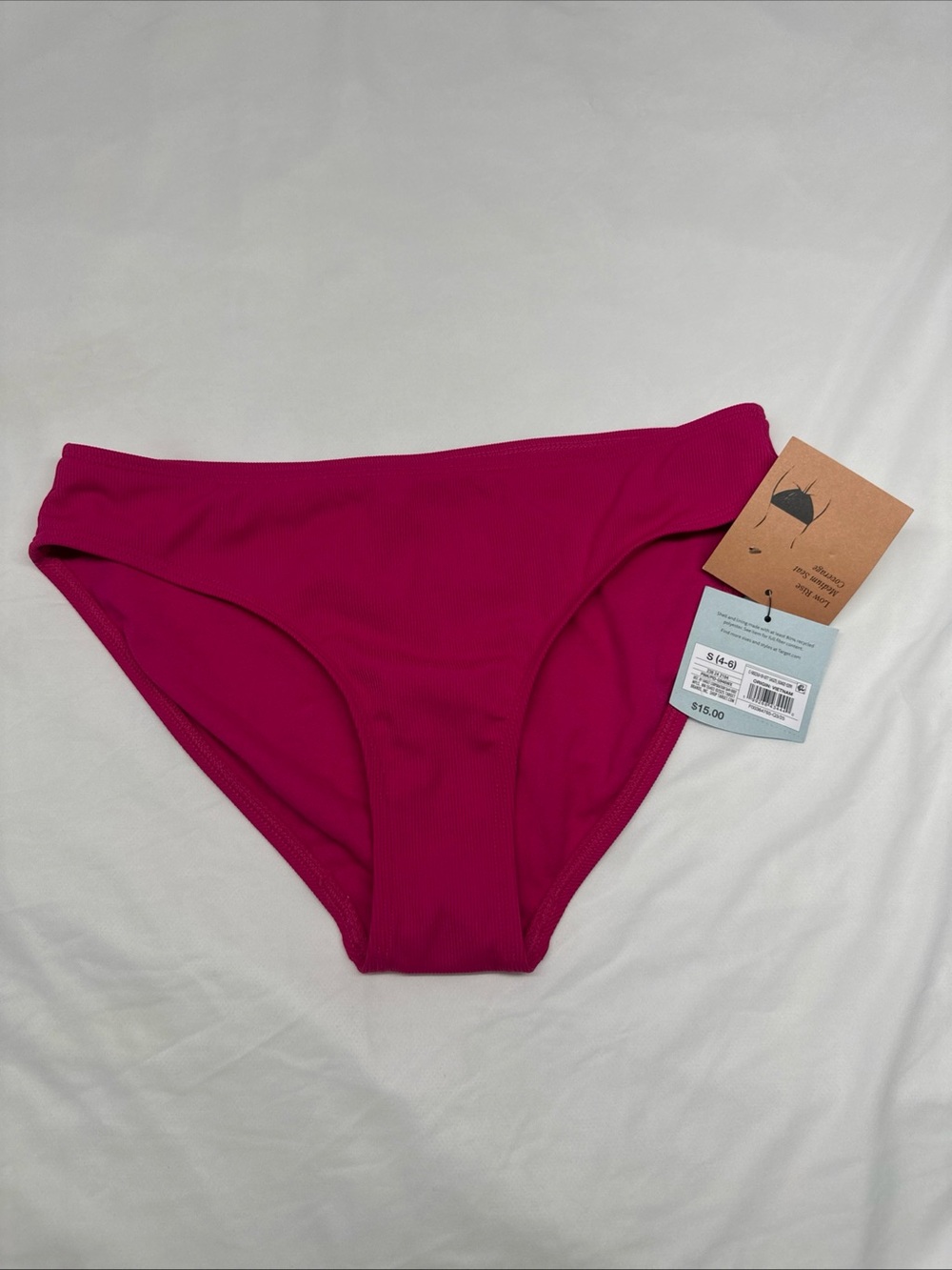 Bandeau top with tag